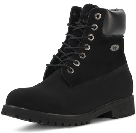 Lugz Men's Convoy Classic 6-inch Chukka Boot, Black, 8.5 M