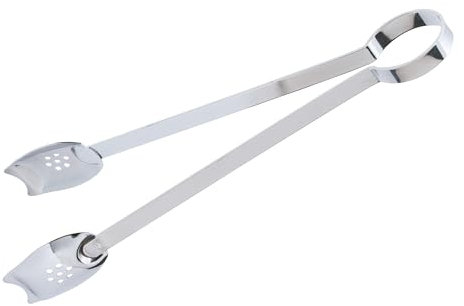 KitchenCraft Pinze da cucina, in acciaio inox per friggere, grigliare e cucinare, 24 cm (9½)