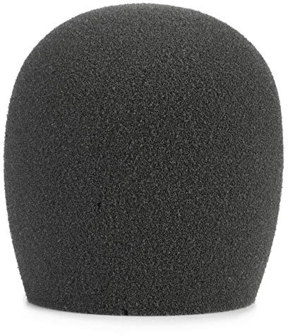 Shure A58WS-GRA Foam Windscreen for All Ball Type Microphones, Gray