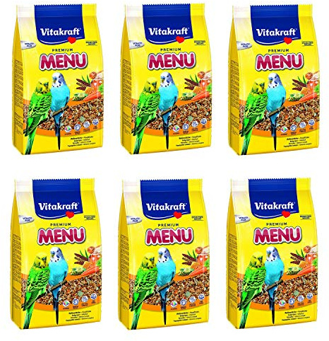 Vitakraft Budgie Food 500 g (Pack of 6)