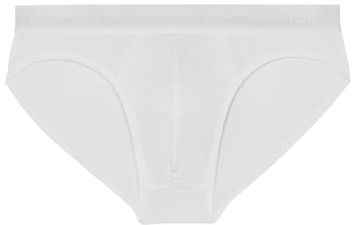 Hom Classic Mini Briefs, Slip Uomo, Bianco (Blanc 0003), Large