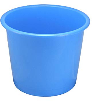 Deflecto 14 Litre Plastic Waste Bin - Blue