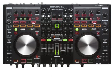 DENON MC 6000 MK2 CONTROLLER/MIXER DIGITALE ALL-IN-ONE 4 DECK CON SERATO DJ