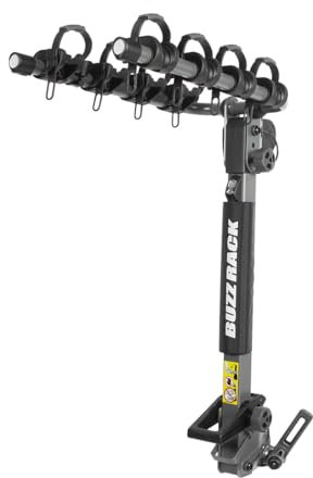 BUZZ RACK 1003 Buffalo Porte-Vélo sur Attelage pour 4 Vélos