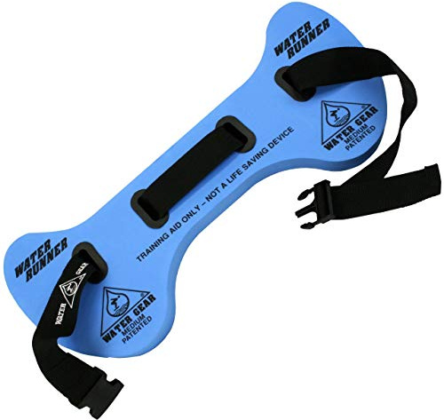 Water Gear Runner Floatation Belt - Water Exercise Equipment - Designed to Fit Your Body Type - Great for Aquatic Workouts (Medium)