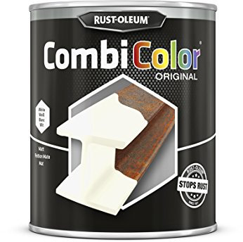 RUST-OLEUM 7390.0.75 Combicolor Original, Superior Metal Protection, Direct To Rust, Matt white