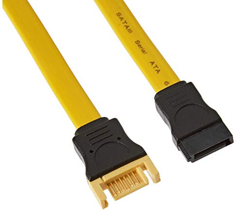 Delock SATA 6 GB/S förlängningskabel 50 cm gul