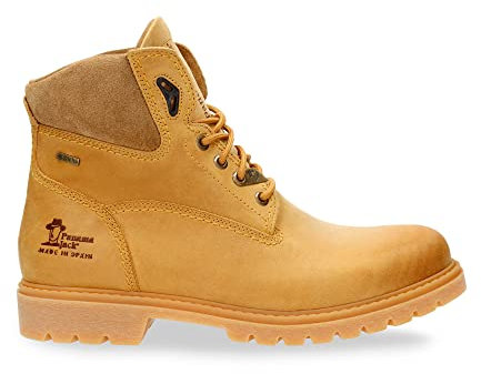 Panama Jack Amur Gtx Herren Kalt gefüttert Biker Boots Kurzschaft Stiefel & Stiefeletten, Gelb (Vintage), 41 EU