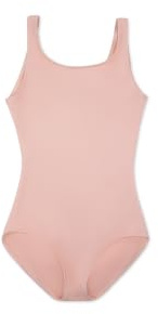 Capezio - damtrikå i basmodell med linneöverdel, L