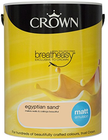 Crown Trade Egyptian Sand 5L Matt Emulsion