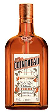 Cointreau L'Unique Orange Liqueur Triple Sec, Essential Ingredient for Margarita Cocktail, 1 l - Packaging May Vary