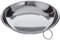 IBILI Campingteller 22 cm aus Edelstahl, Silber, 22 x 22 x 6 cm