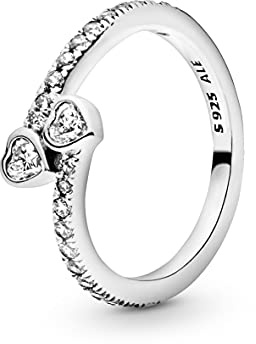 PANDORA Ring Unendliche Liebe silber, Zirkonia 191023CZ 50