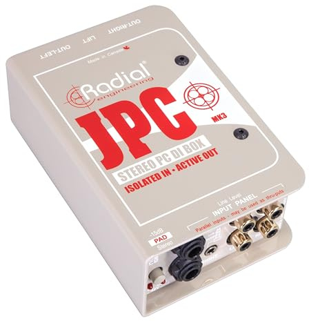 Radial JPC 2-Channel Active Laptop Direct Box