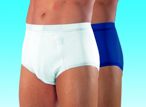Fixierhosen für Inkontinenzeinlagen für Herren, weiß, Gr. 6