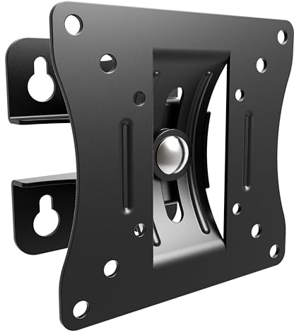RICOO S0711 Monitor Mount Tilt Swivel approx 13-29 Inch for LED LCD Curved and Flatscreens TV Wall Bracket Universal for VESA 50x50-100x100