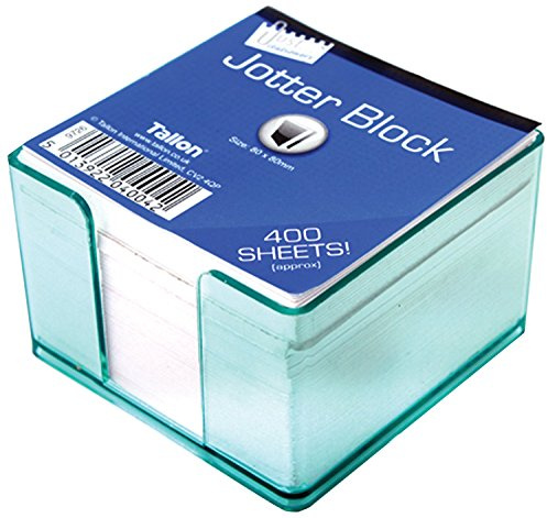 Just stationery 400 Sheet Jotter Block in,80mm x 80mm