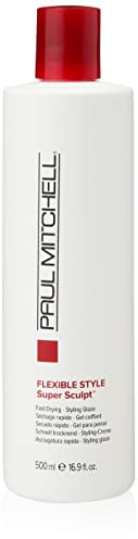 Paul Mitchell Super Sculpt, gel fluido, tenuta media, per capelli medi, grossi, disidratati e rigidi - 500 ml