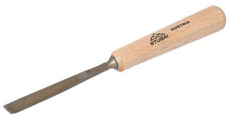 Stubai Stechbeil Form 21/2 + Heft scharostfrei geschliffen, SB Verpackung, 10 mm, 524810