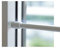 BEAUTEX Klemmstange ausdrehbar mit Saugknopf für Fenster Gardine Länge wählbar, 80-120 cm Weiß (2 Stück)