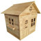 Big Game Hunters 6 x 5 Redwood Mansion Wooden Playhouse – Painted Large Wendy House with Letterbox