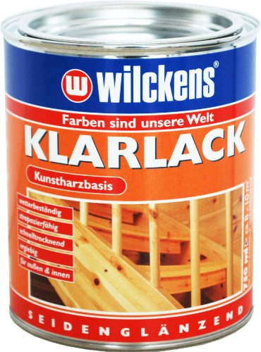 Wilckens Kunstharz Klarlack seidenglänzend, 375 ml, farblos