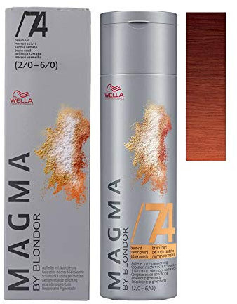Wella Magma by Blondor/ 74 braun-rot, 1er Pack, (1x 0,12 kg)