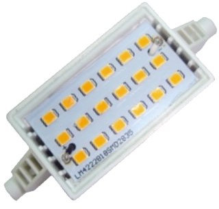 Bombilla LED Slim R7s 78mm 7W Luz blanca 4000K 600Lm Ref. 216-4-423