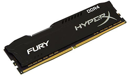 HyperX HX424C15FB2/8 Fury Schwarz DDR4 8GB, 2400MHz CL15 DIMM XMP