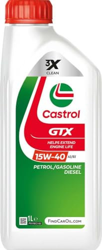 Castrol GTX 15W-40 A3/B3, 1 Liter