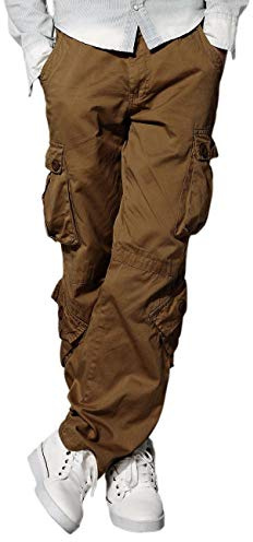 Match Men's Wild Cargo Pants (3357 Mud, 34)