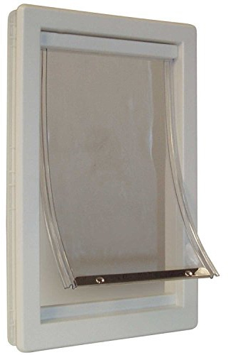 Perfect Pet Soft Flap Cat Door with Telescoping Frame, Small, 5 x 7 Flap Size