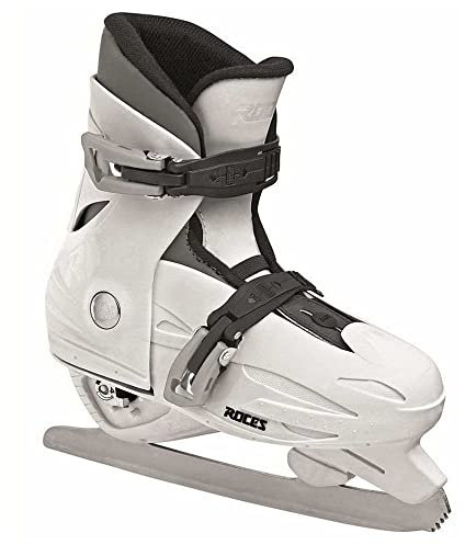 Roces Kinder Schlittschuhe MCK II F Größenverstellbar verstellbar, White Black, 30-35