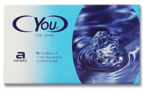 Cyou Daily Lenses Tageslinsen weich, 90 Stück / BC 8.7 mm / DIA 14.2 / -4,50 Dioptrien