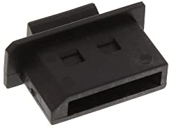 InLine 59948H50-pack dammskydd, för DisplayPort-uttag, svart