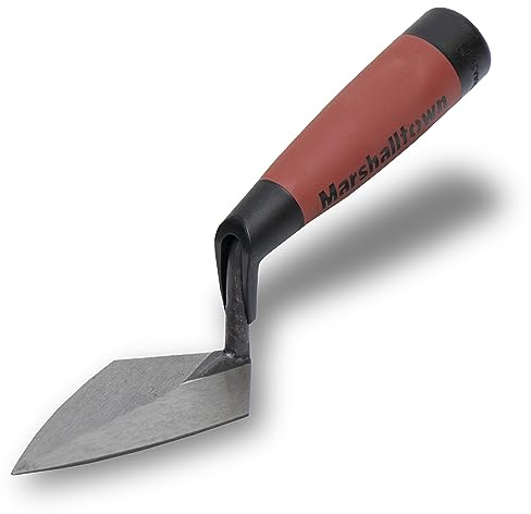 MARSHALLTOWN Archaeology Pointing Trowels, DuraSoft Handle, 57 Millimeter Width, 114 Millimeter Length, No Leather Holster, Standard Pointing Trowel, Heavy-Duty, Made in the USA, 45 4.5SD