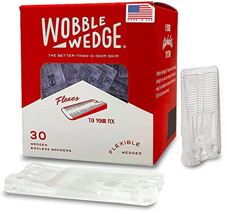 WOBBLE WEDGES 5030 Focus 12 S, mjuk, klar, 30-pack