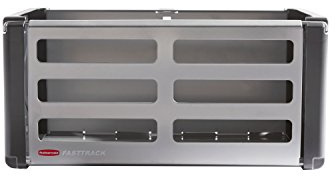 Rubbermaid FastTrack Rail Access Bin Garage Organization Bin for Sports Equipment/Gardening Supplies/Shed/Home/Garage/Item Storage