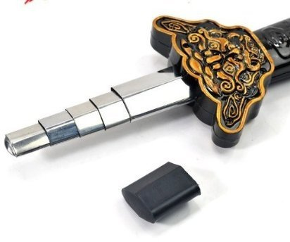 HAPPYLIYA, Spada Cinese Tai Chi Kung Fu Arti Marziali Retrattile Magic Sword
