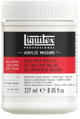 Liquitex Additif - Médium Gel Très Epais Brillant Pot 237ml
