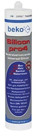 Beko Silicon pro4 Premium 310 ml betongrau 224 05