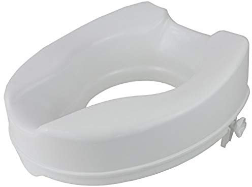 Queraltó Elevador de Inodoro sin Tapa, Altura 10cm, Blanco