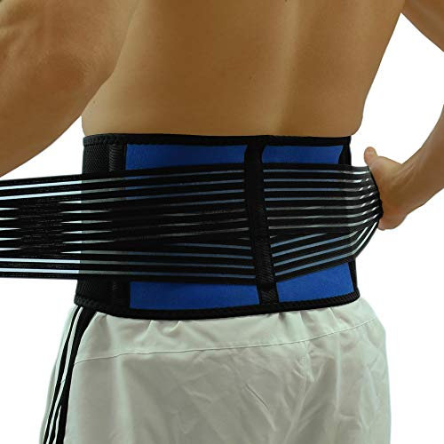 NeoPhysio Breathable Neoprene Lower Back Support Belt - XL = 36-42