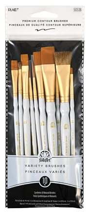 Plaid Learn to Paint Premium Brush Set, 50536 (10-Piece), 1-(Pack)