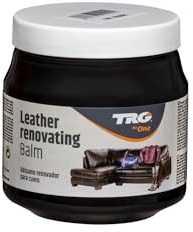 TRG the One Leather Renovating Balm, Renovieren Balsam auf Wachsbasis, reinigt und pflegt Leder, Schwarz (Black), 300 ml