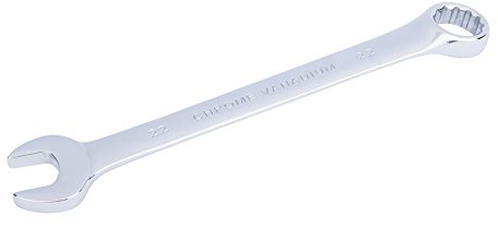 Blue Spot 5222 kromvanadin skruvnyckel, helt polerad, 17 mm, 05232