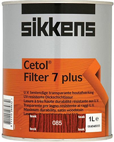 Sikkens Cetol Filter 7 Plus Translucent Wood Stain Teak 1 Litre