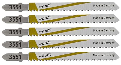 wolfcraft Hoja de sierra de calar HCS, vástago en T I 2653000