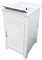 Mueble de 45 x 50 cm, kit de lavabo de resina y PVC, color blanco