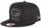 New Era Green Bay Packers Black/Graphite 9Fifty Snapback Cap - One-Size